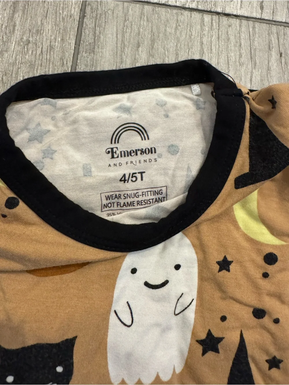 Emerson and Friends Halloween Pajamas Bamboo size 4/5